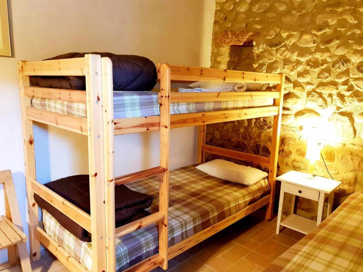 Casa rural en Girona 8 habitaciones hasta 30 personas piscina privada Cabanelles Exterior foto
